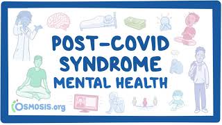 PostCOVID syndrome Mental health [upl. by Siuqram]