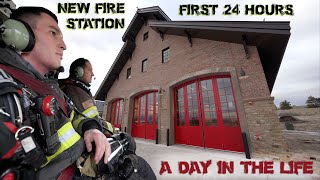 First 24 Hours in a New Fire Station  A Day in the Life [upl. by Edina]