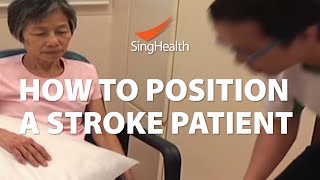 How To Position A Stroke Patient [upl. by Tomi396]