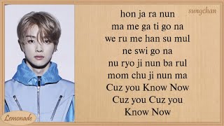 NCT U  Know Now Easy Lyrics [upl. by Aikyn]