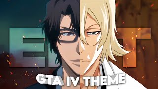 Aizen x Urahara  GTA IV Theme Edit [upl. by Aliab669]